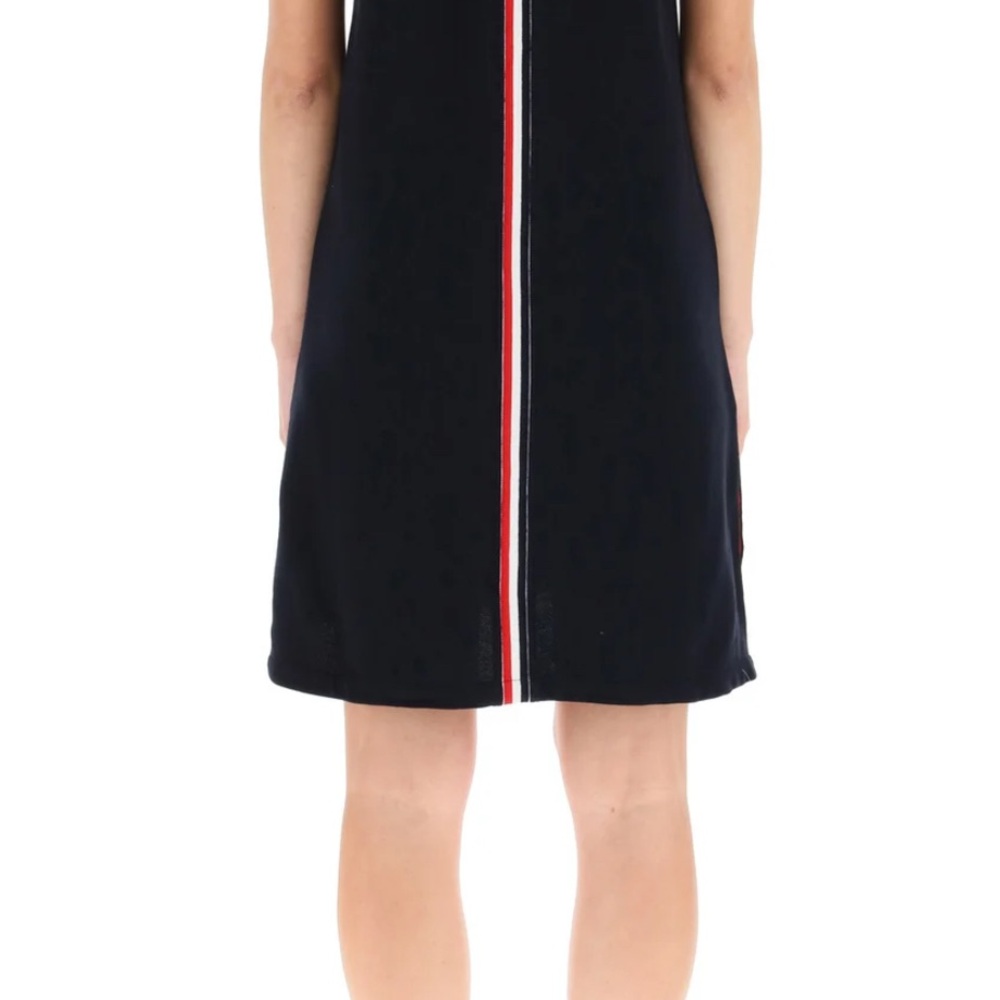 CLASSIC PIQUE STRIPE POLO DRESS - Picture 2 of 6
